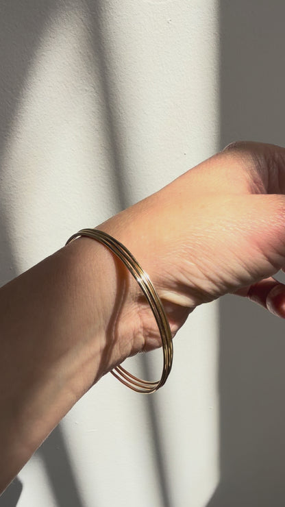 Signature Stack - 14k Gold