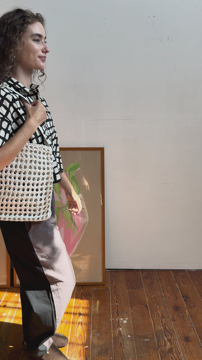 Maha White Bag