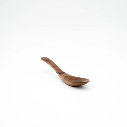6.5" Walnut Wood Ramen Spoon