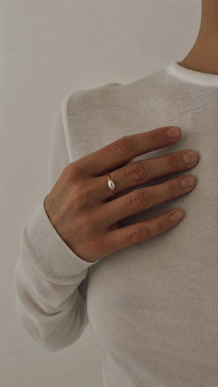 Capri Pearl Ring