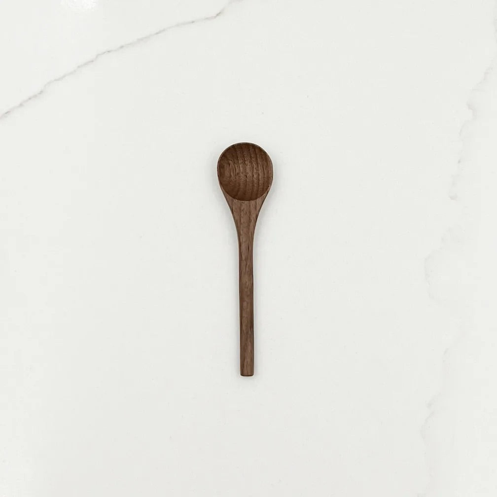 4″ Walnut Wood Tiny Spoon