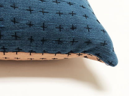 Indigo & Himalayan Pillow 18x18in