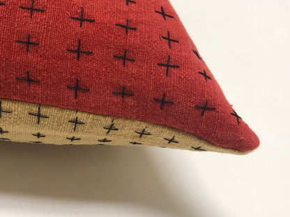 Madder & Mustard Pillow 18x18in