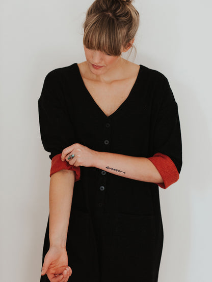 Black & Madder Jumpsuit
