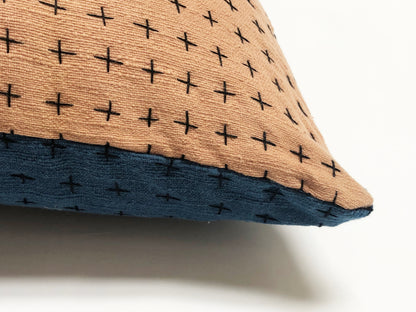 Indigo & Himalayan Pillow 28x28in