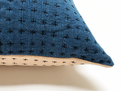 Indigo & Himalayan Pillow 28x28in