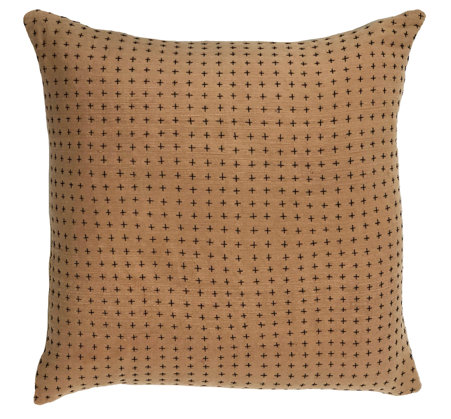 Reversible Pillow Mustard & Himalayan 18x18in