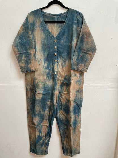 #12 Tie-Dye Light Jumpsuit M/L