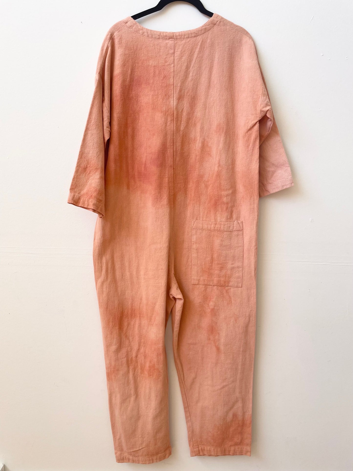 #55 Tie-dye Peach Jumpsuit S/M