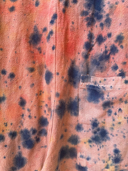 #57 Tie-dye Peach Jumpsuit S/M