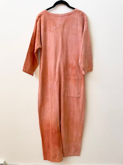 #59 Tie-dye Peach Jumpsuit M/L