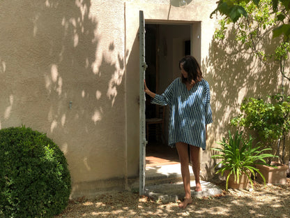 Indigo Stripe Dress / Tunic