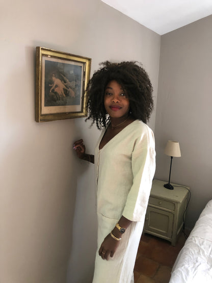 White Jumpsuit