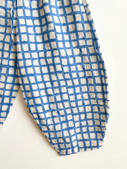 Marius Blue Grid Uni-Size