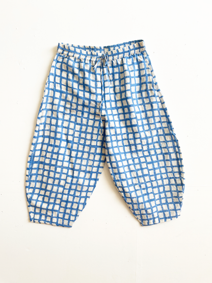 Marius Blue Grid Uni-Size