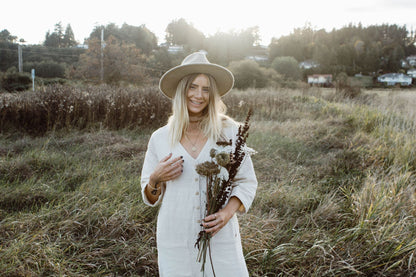 Natural Textured Jumpsuit