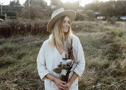 Natural Textured Jumpsuit