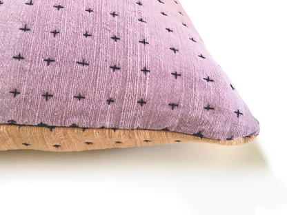 Himalayan & Lavender Pillow 18x18in