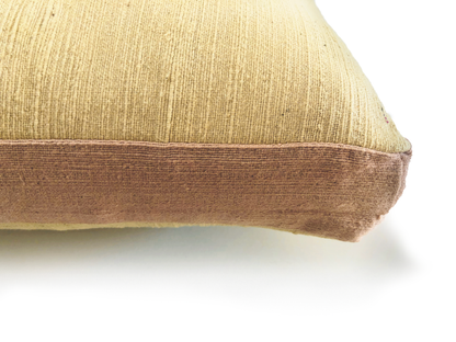 Mustard & Himalayan Contour Line Pillow 18x18in