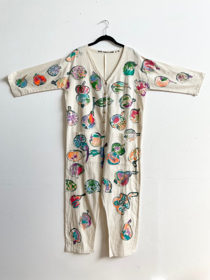 #63 Hand-painted Jumpsuit S/M
