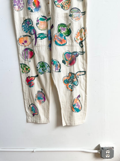 #63 Hand-painted Jumpsuit S/M