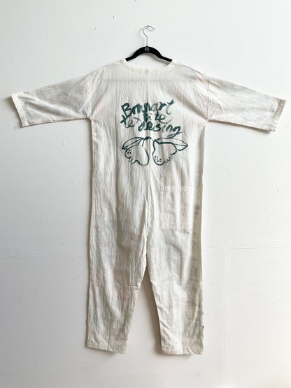 #65 Hand-painted Jumpsuit S/M