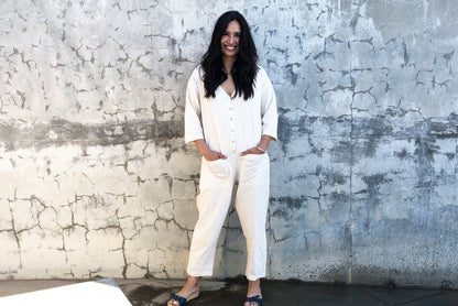 White Extra Light Jumpsuit