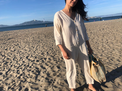 White Extra Light Jumpsuit