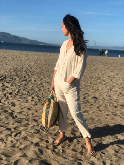 White Extra Light Jumpsuit