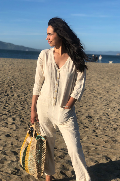 White Extra Light Jumpsuit