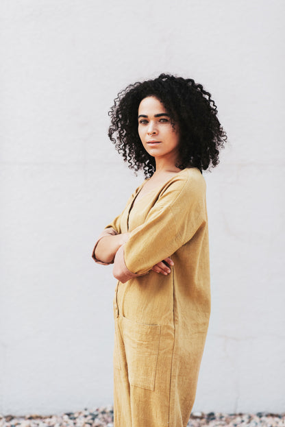 Mustard Jumpsuit
