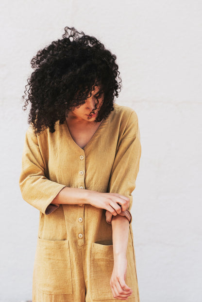 Mustard Jumpsuit