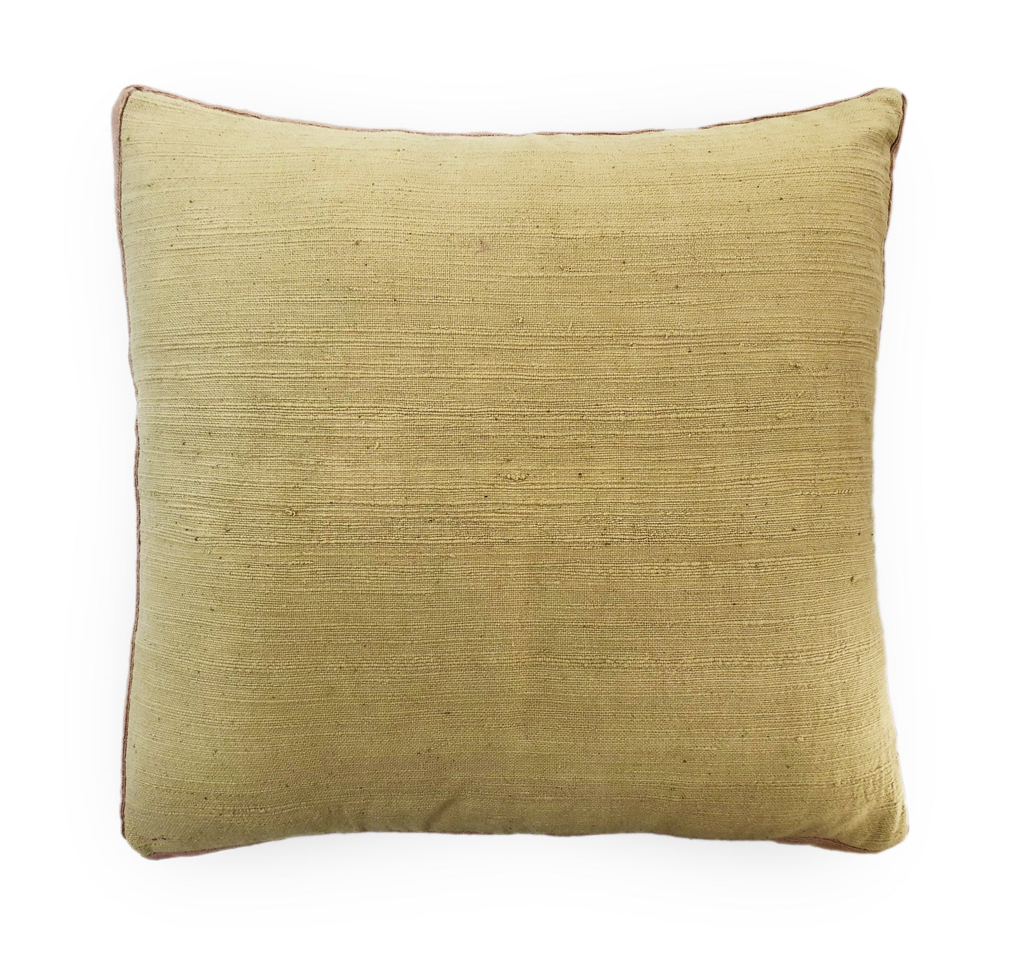 Mustard & Himalayan Contour Line Pillow Cover 18x18in