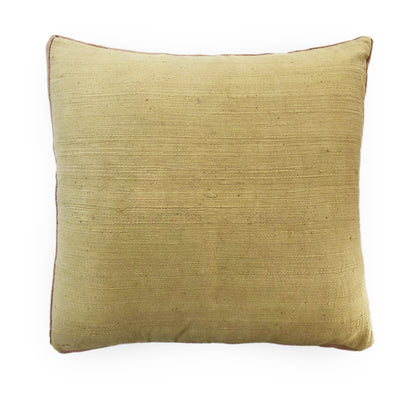 Mustard & Himalayan Contour Line Pillow 18x18in