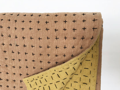 Throw Himalayan & Mustard 75x55in