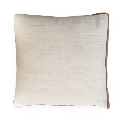 White & Himalayan Contour Line Pillow 18x18in